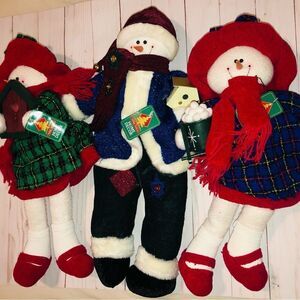 Home decore snow men and women size 17”
